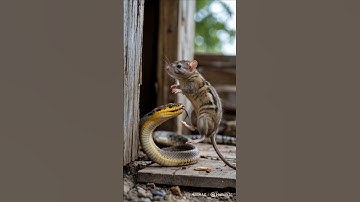 🥹 Snake vs. Rat #wildlife #nature #rat #snake #snakevideo #shortvideo #trending #nature #animals