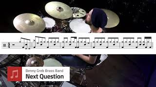 Benny Greb Transcription (Next Question's Groove)