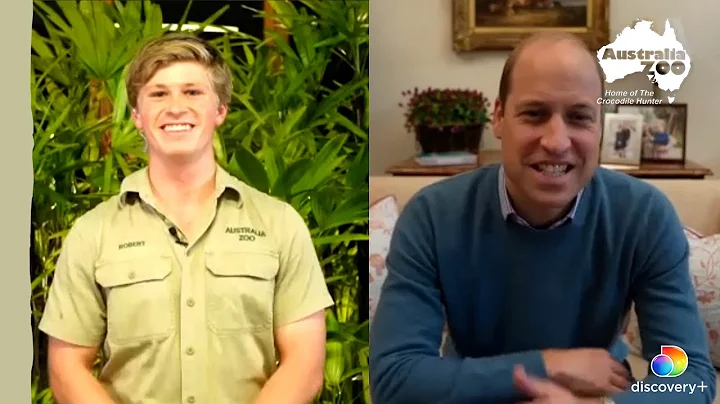 Robert Irwin chats to His Royal Highness Prince Wi...