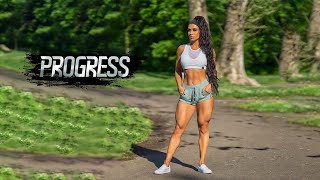 Progress 💪 Female Fitness Motivation