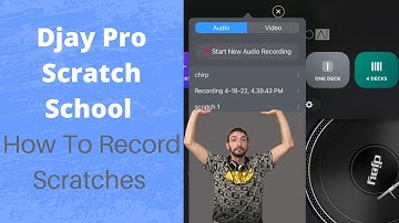 Djay Pro Scratch School l How To Record Scratches