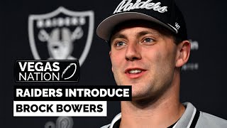 Raiders introduce Brock Bowers - Press Conference Highlights