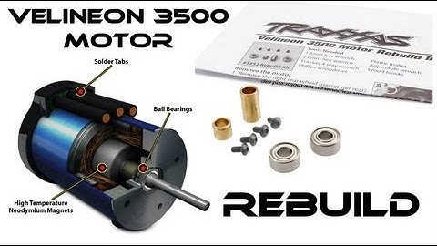RC "How To" Rebuild Velineon Brushless 3500 Motor