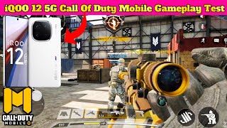 iqoo 12 call of duty mobile gameplay test | iqoo 12 cod mobile test | iqoo 12 cod mobile gaming test