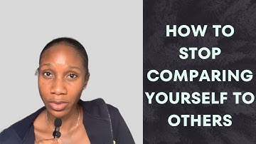 How to break free from the comparison trap|| Why you should stop comparing yourself to other people
