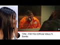 TENI - FOR YOU (Official Reaction) ft. Davido