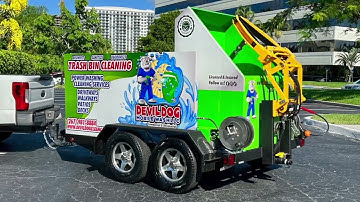 Trailer Bin Wash System // Sparkling Bins