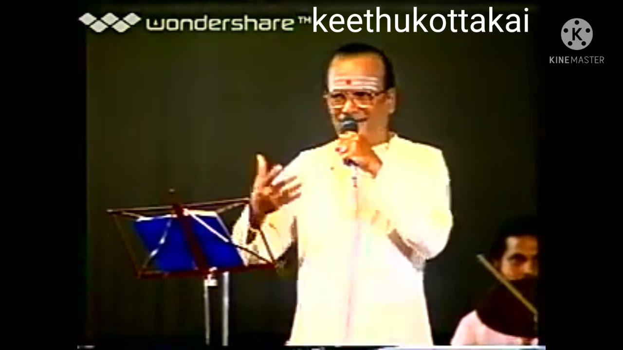 T M S singing old TAMIL song veedu varai uravu 