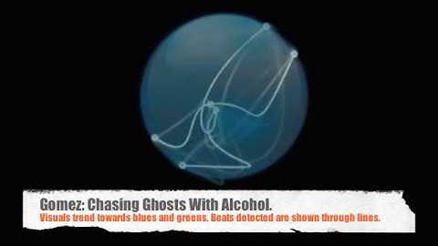 music visualisation - Processing + Minim Sound Library