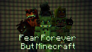 FNF Fear Forever But Minecraft - Original FNF Mod From Vs FNAF 3