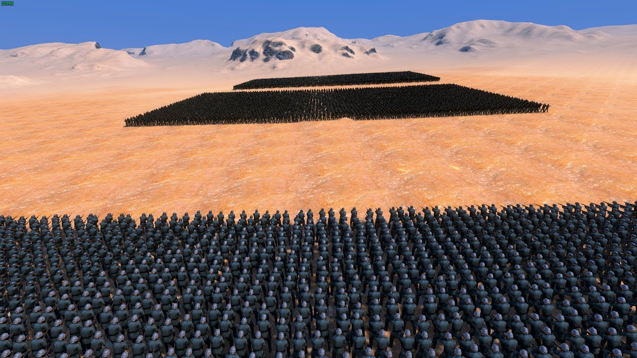 5000 MODERN SOLDIERS vs. 5000 GERMAN SOLDIERS | Ultimate Epic Battle Simulator