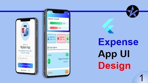 Expense Management App | Flutter Tutorial | Flutter UI Template | Part-1