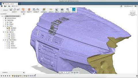 Creating a useful body from arbitrary mesh geometry in Fusion 360