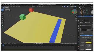 free fall  project using blender