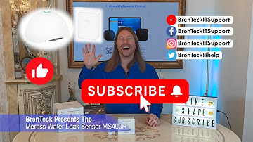 Meross Waterleksensor MS400H Uitpakken, installeren en review