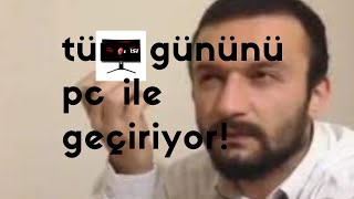 Aykut Ab Bi̇r Günü Ama Tüm Gününü Pc İle Geçi̇ri̇yor