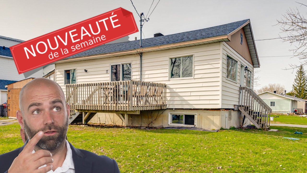 Bungalow plain pied à vendre à SaintPauldel'ileauxNoix 315 000