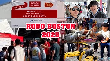 RoboBoston. 8th Annual Robot Block Party 2025. #RoboBoston, #MassRobotics, #bostondynamics.