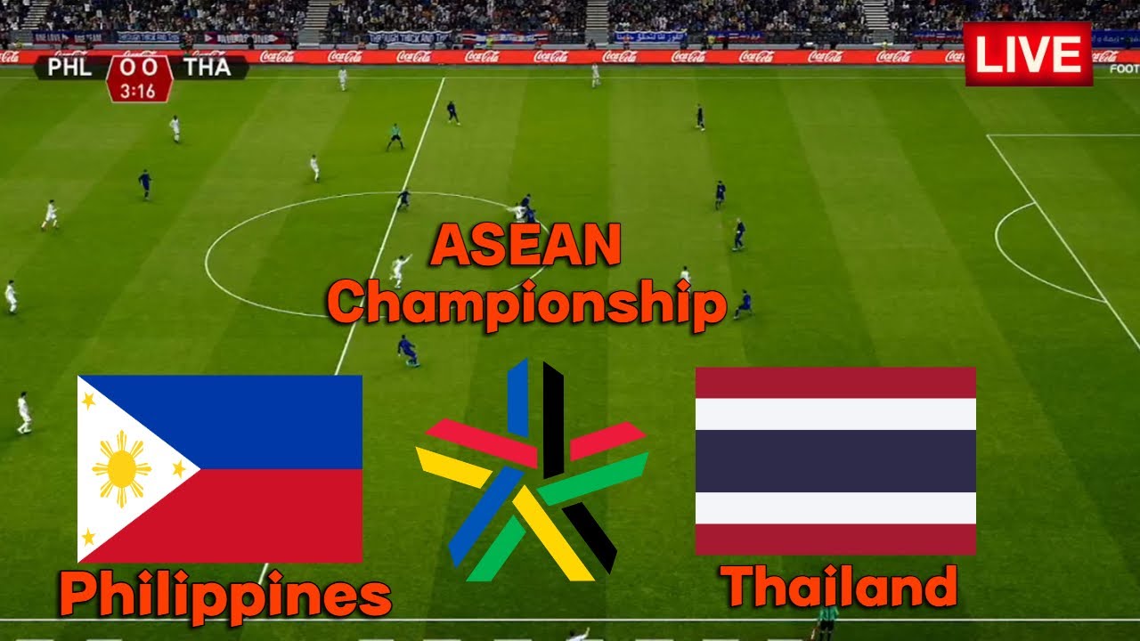 🔴 LIVE | Philippines vs Thailand ⚽ ASEAN Championship 2024 - Semifinal ...
