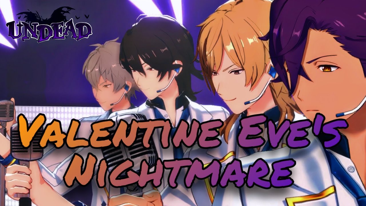 【あんスタ music】Valentine Eve's Nightmare（EXPERT） / フルコンボ【歌詞付き】 YouTube