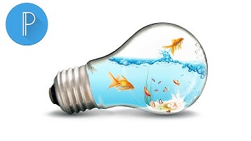 PixelLab Tutorial | Photo Manipulation | Water Splash in Bulb 2023