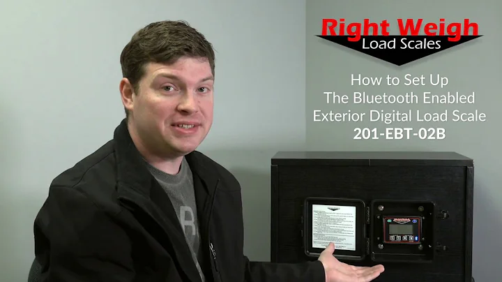 Right Weigh Load Scales (Exterior Digital 201 Series): How to Setup