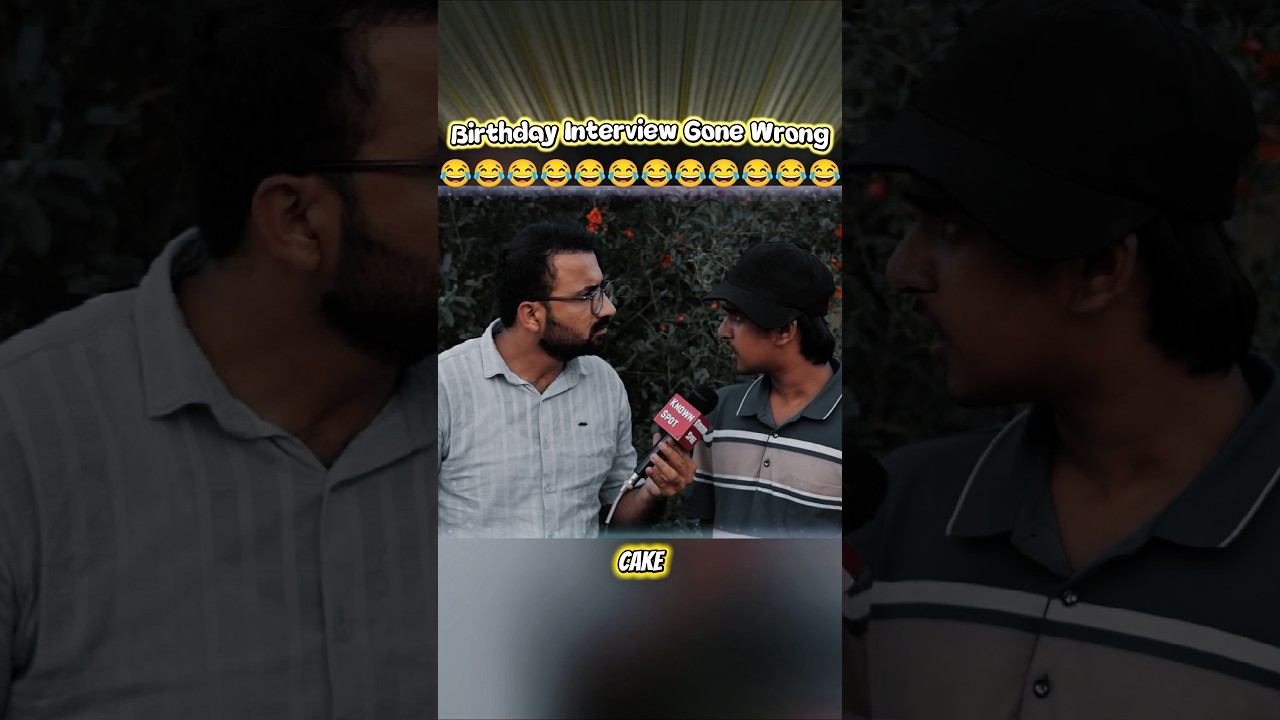 Birthday interview gone wrong 🤦‍♂️🤦‍♂️🤦‍♂️🤦‍♂️#funny #funnyvideos #comedy #funnyshorts