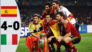 Spain 40 Italy Euro Cup Final(2012)Excellent Higlights and goals