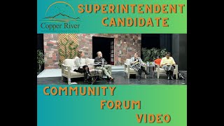2023 Community Superintendent Candidate Forum