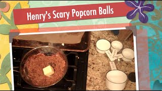 Henry's Kitchen 67: Scary Pop Corn Halloween Balls by Henry Phillips 34,635 views 2 years ago 5 minutes, 38 seconds