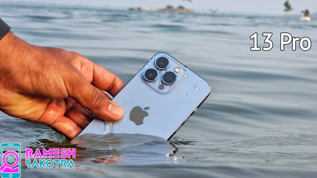 Is iPhone 13 Pro camera waterproof?