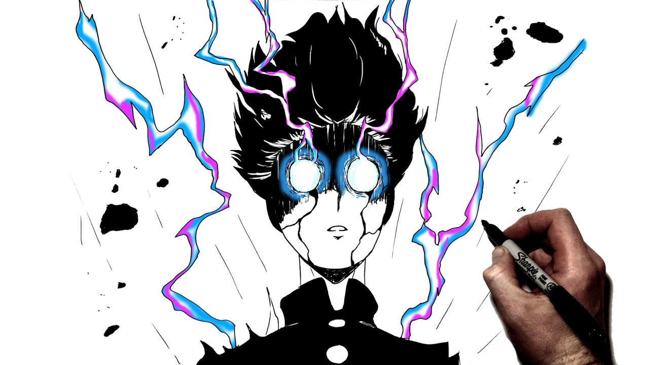 Mob psycho 100 drawing