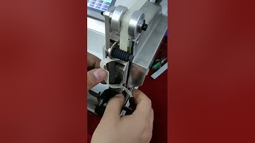Instruction Video of HH-345F Tape Wrapping Machine is processing conductor ends
