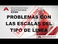 Escala en los tipos de linea AutoCad