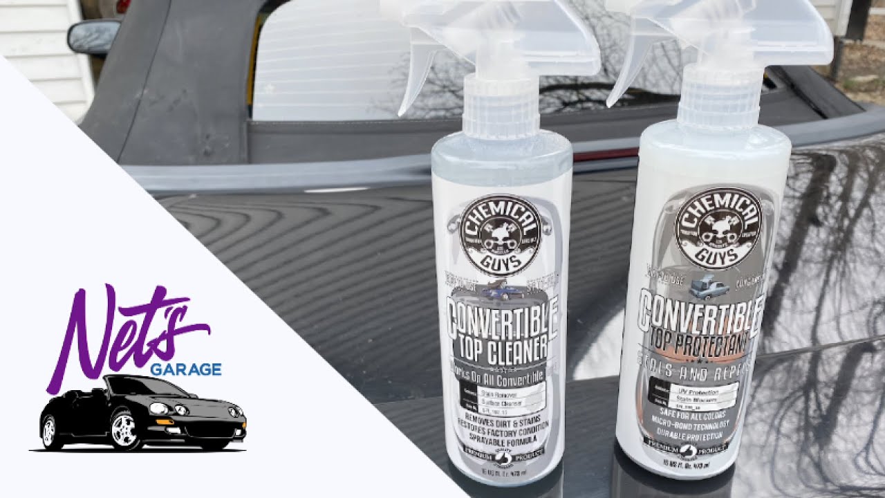 How to Clean and Protect Convertible Tops