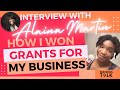 HOW I WON GRANTS FOR MY #SMALLBUSINESS😃💲  | ALAINA MARTIN | SHE BOSS TALK