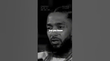 Nipsey Hussle Motivation.#motivation #shorts #nipseyhussle