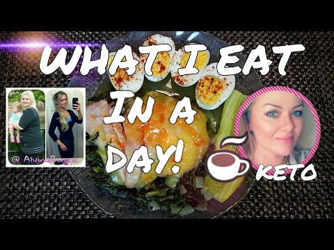 WHAT I EAT IN A DAY - KETO MEAL IDEAS FOR WEIGHT LOSS - EPISODE 3