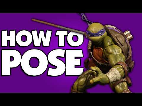 How to Pose MetyToyz TMNT Donatello