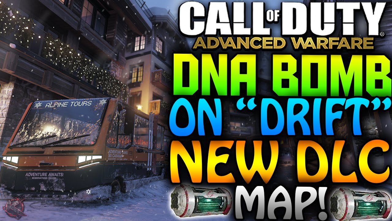 Advanced Warfare - "DRIFT" MAP DNA BOMB - DNA Bomb on "Drift" DLC Map! (COD AW Havoc DLC DNA Bomb)