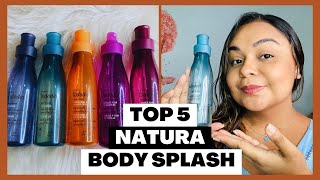 Top 5 melhores Body Splash da Natura