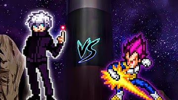 Gojo Infinite Venerable V2.2 OP (New) VS Vegeta DBS OP (all form) in Jump Force Mugen