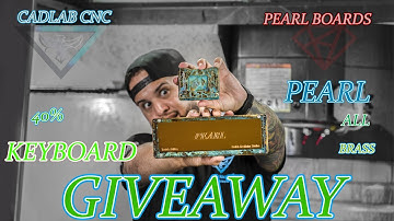 HUGE KEYBOARD GIVEAWAYS: All Brass 40% Pearl and Keycrypt