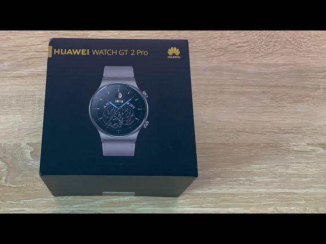 Huawei Watch GT2  46mm Unboxing & Tour 
