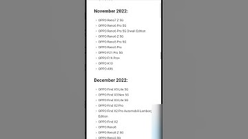 OPPO colorOS 13 ALL MONTHS UPDATE LIST #coloros13 #android13 #oppoupdate #shorts #ytshorts