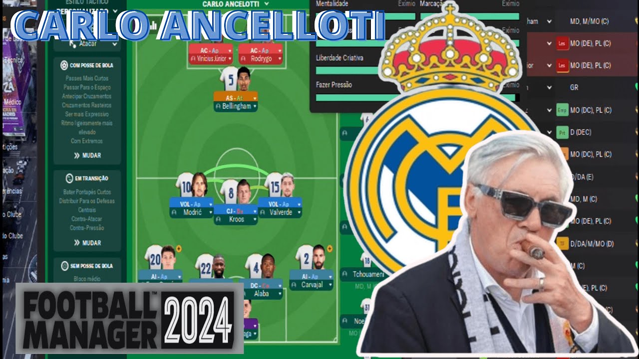 Ver: Ancelotti: Vai ser um jogo bonito. São duas equipas que gostam de  atacar. em Direto