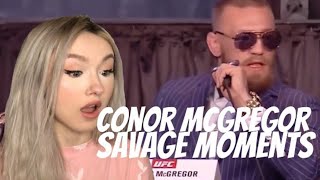 Conor McGregor Most Savage Moments REACTION!!!