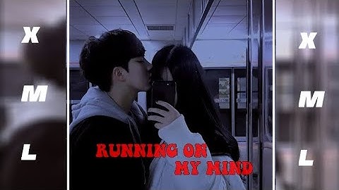 Running On My Mind🔰 Preset Alightmotion edit🎶xml link in the description 👇📂