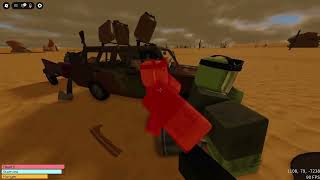 A Desrt Roblox with Sasquatch