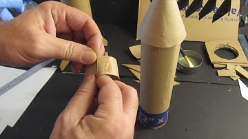 Make a Cardboard Rocket | Pencil Holder